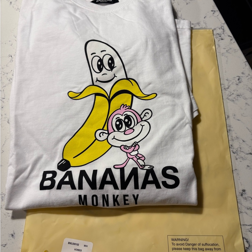 Bananas Monkey Graphic Tee - Picture 2 of 2